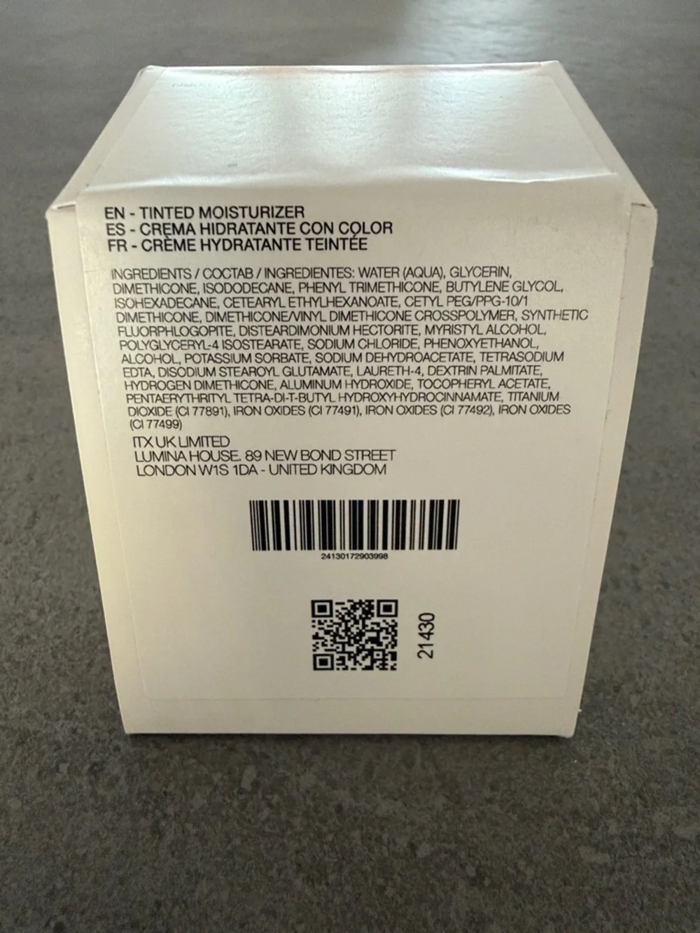 Zara Hydro Glow Tinted Moisturizing Cream